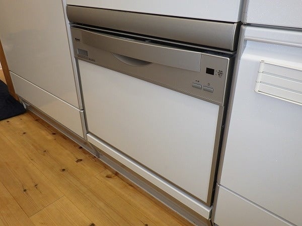 蔵 食洗機 リンナイ ビルトイン食器洗い乾燥機 RKW-601C-SV スライドフルオープン 幅60cm シルバー スチーム洗浄 ビルトイン型  食器洗浄機