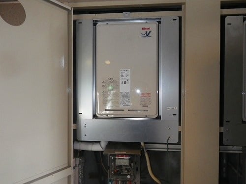 RUJ-V1611B(A)】（リンナイ）ガスふろ給湯器交換・取替工事例