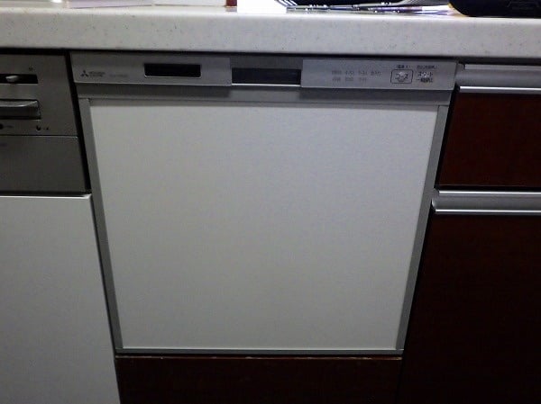 EW-45R2S】（三菱）ビルトイン食洗機交換・取付け工事例 -ズオーデンキ-