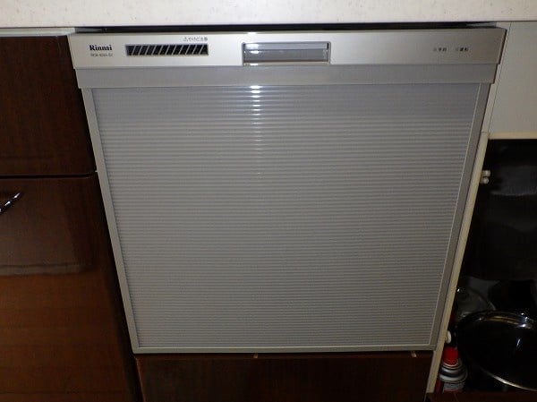 RKW-404A-SV】（リンナイ）ビルトイン食洗機交換・取付け工事例