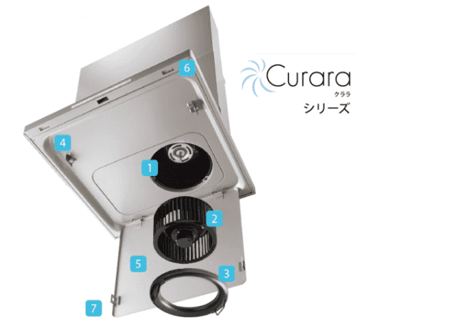 ノーリツ レンジフード Curara touch NFG6S23MSI 間口60cm コンロ連動 - 3